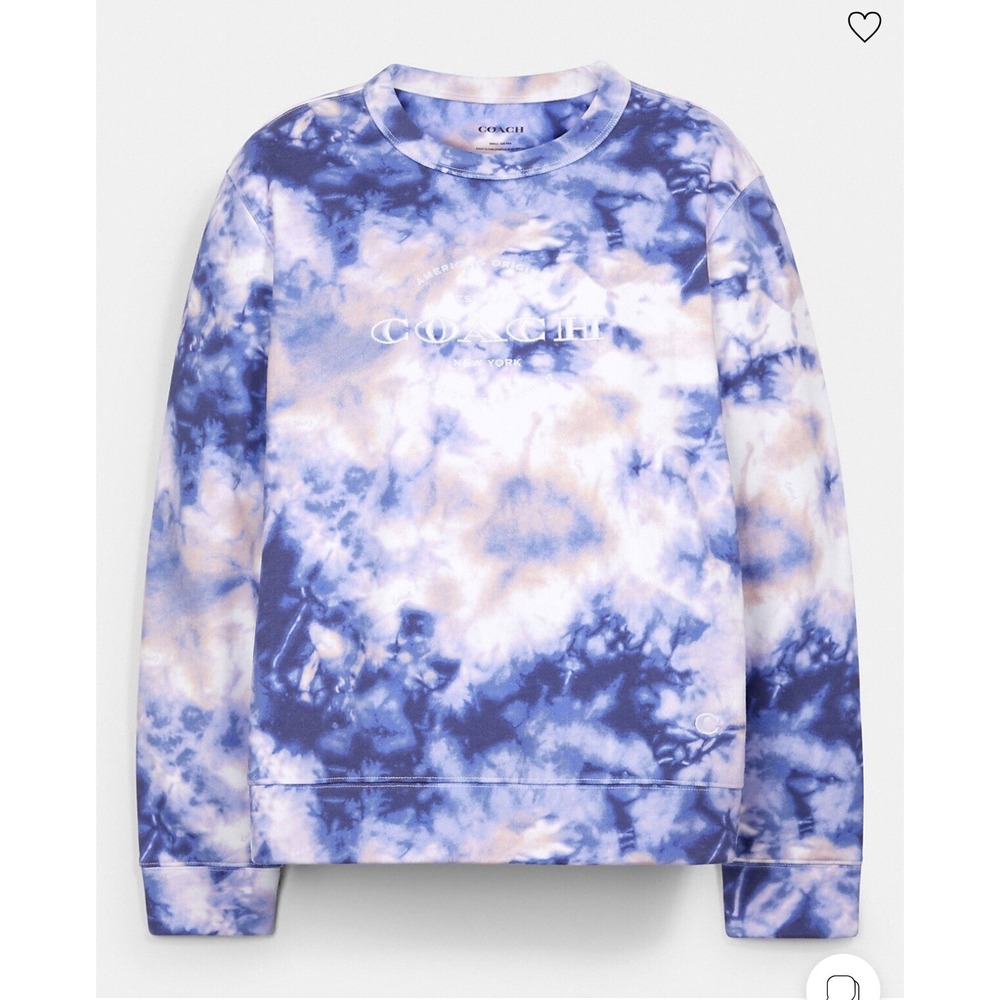 coach tie dry‎ sweater fall winter gift